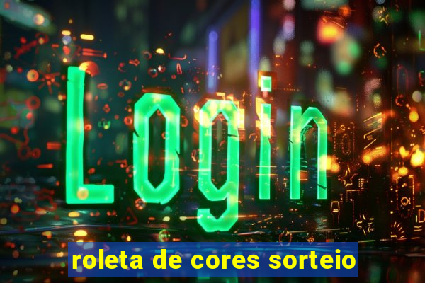 roleta de cores sorteio